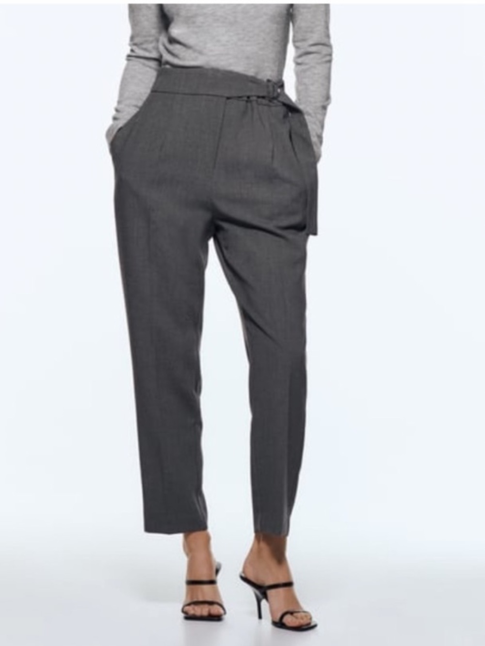 Zara Dark Gray Women’s Dress Trousers